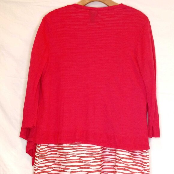 Chicos Dress + Cardigan - Picture 2 of 3